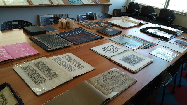 Collection at the Letterpress Archive