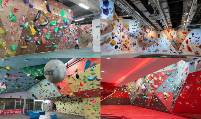 Climbing gyms in Tokyo, Seoul, Taipei and Bangkok