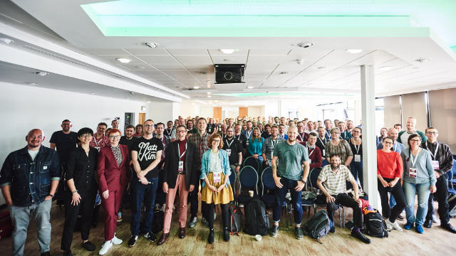 Family photo after Pixel Pioneers 2019