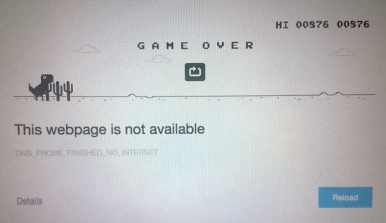 Chrome Dinosaur Game