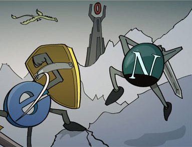 IE versus Netscape