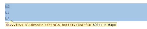Views slideshow controls bottom source