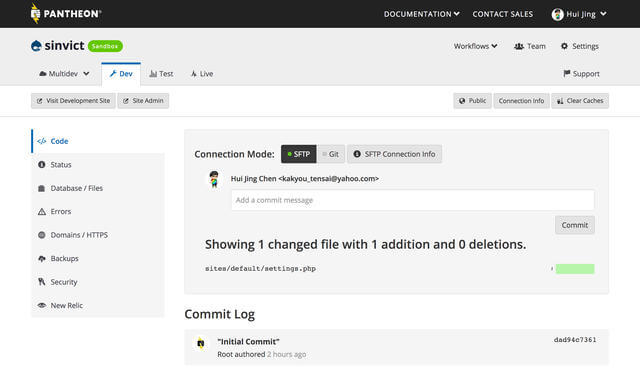 Set up Drupal database