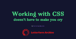 Working with CSS doesnβt have to make you cry